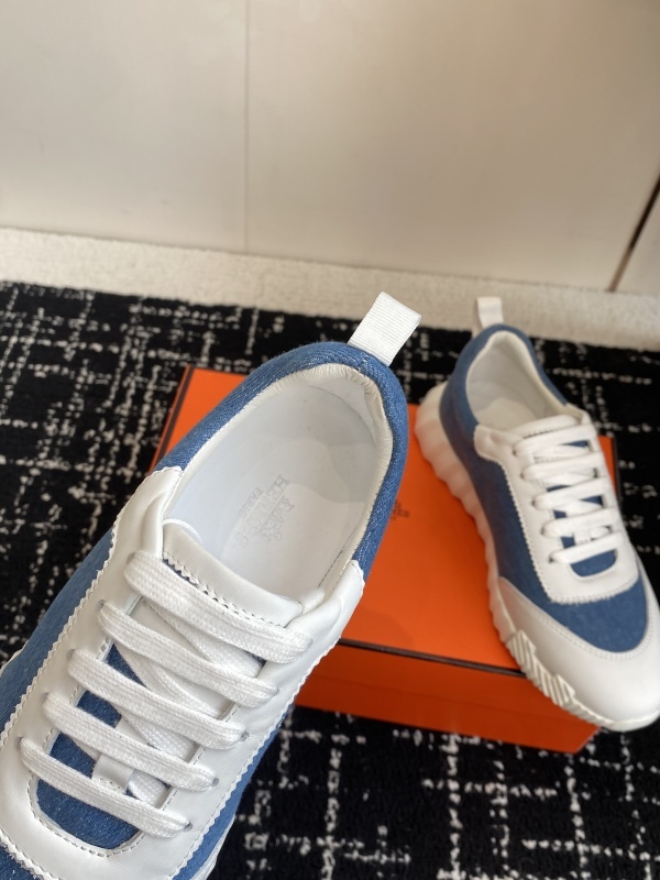 Hermes Bouncing Leather Trainers