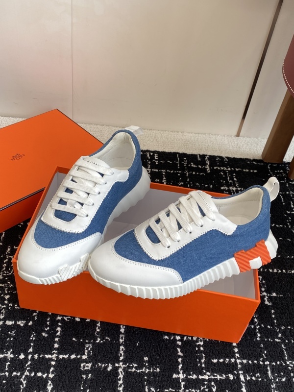 Hermes Bouncing Leather Trainers