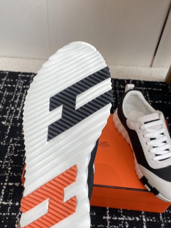 Hermes Bouncing Leather Trainers