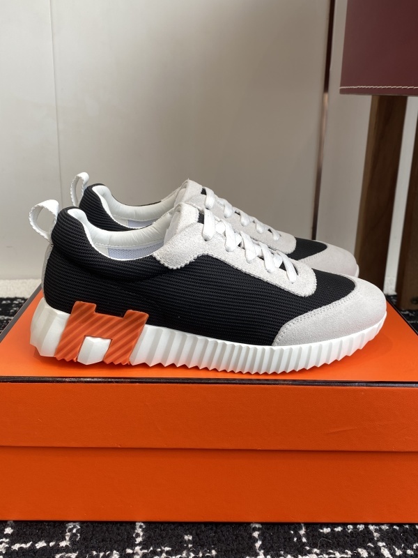 Hermes Bouncing Leather Trainers