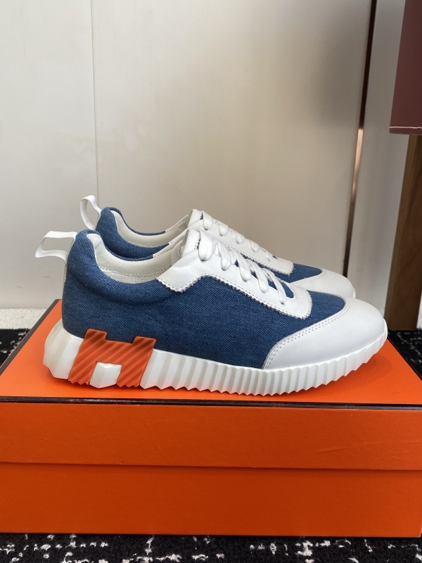 Hermes Bouncing Leather Trainers