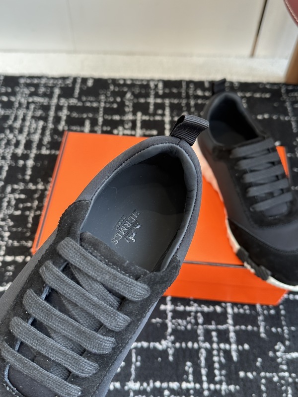 Hermes Bouncing Leather Trainers