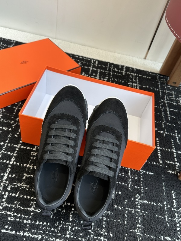 Hermes Bouncing Leather Trainers