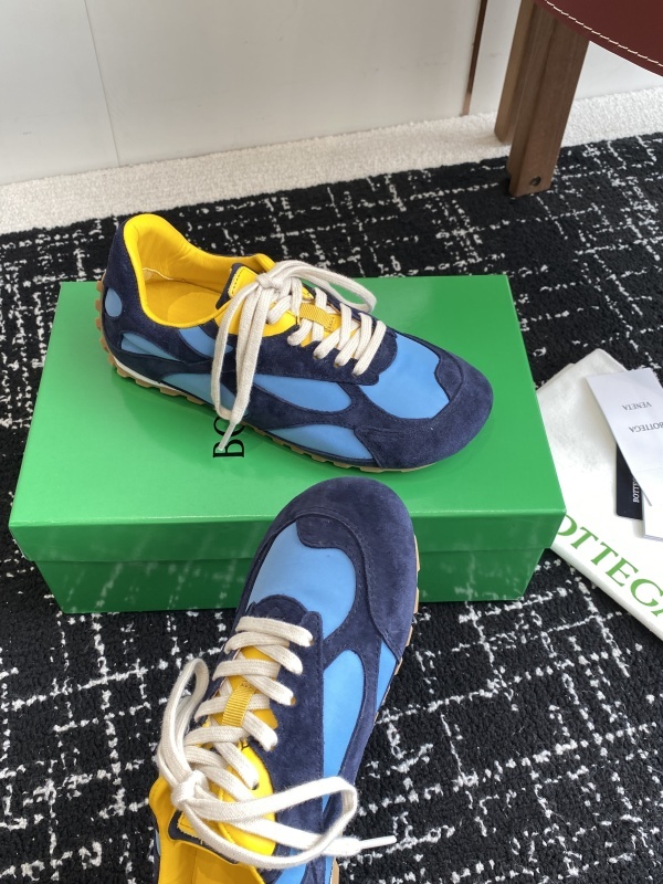 Bottega Veneta Orbit Flash Suede-trimmed Sneakers