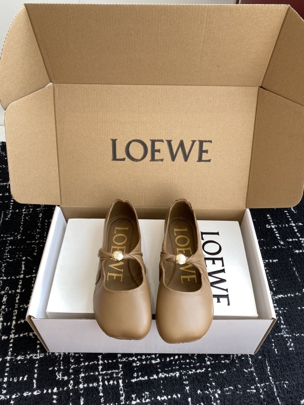 Loewe Pebble Ballerinas