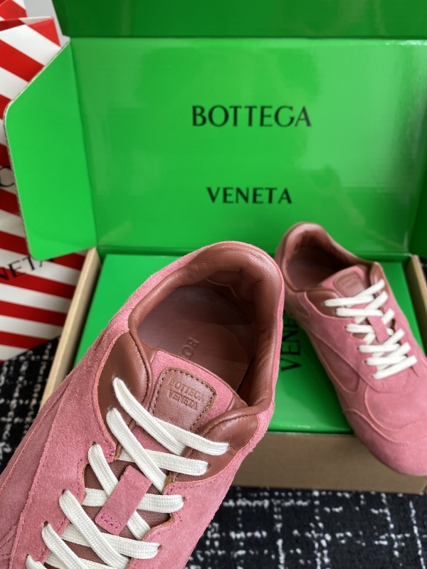 Bottega Veneta Orbit Flash Leather-trimmed Suede Sneakers