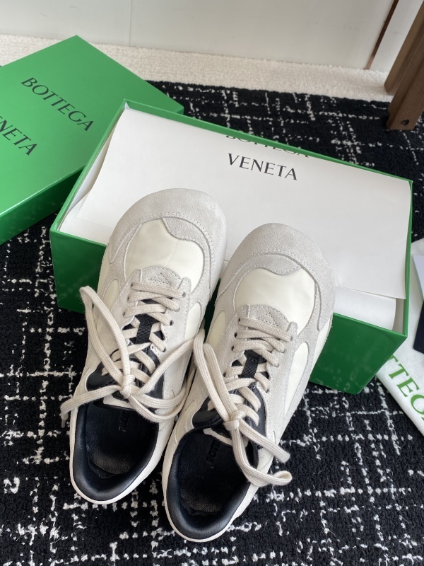 Bottega Veneta Orbit Flash Suede Sneakers