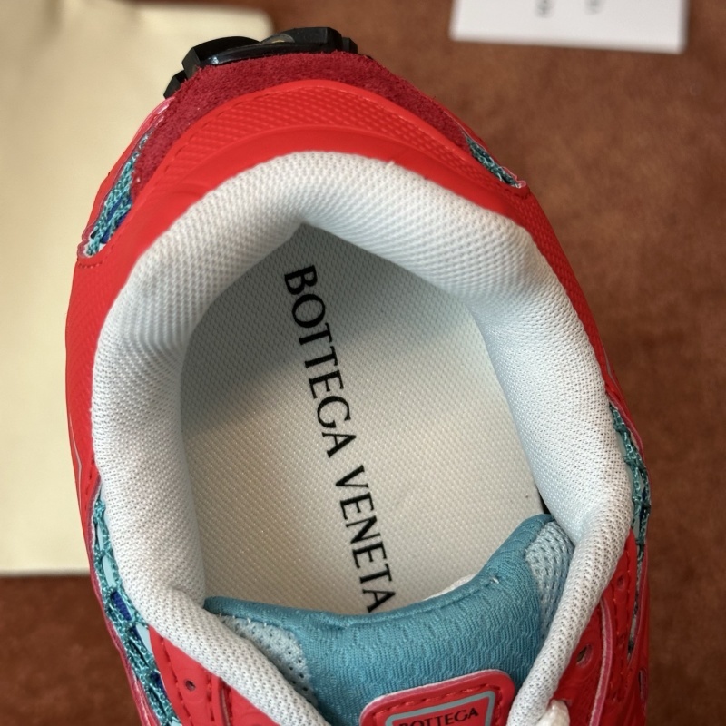 Bottega Veneta Orbit Technical Fishnet Runner Sneakers