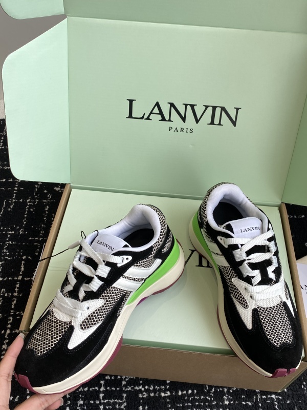 Lanvin Jla Mesh Sneakers