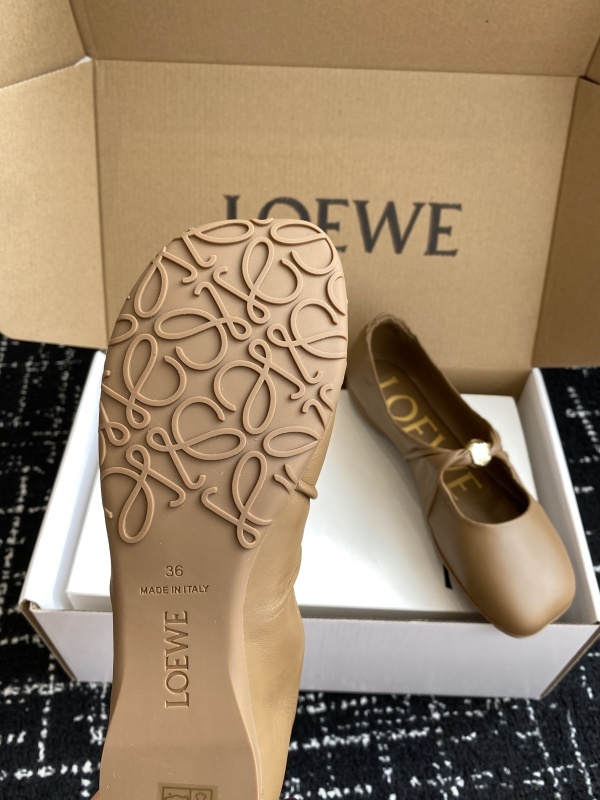 Loewe Pebble Ballerinas
