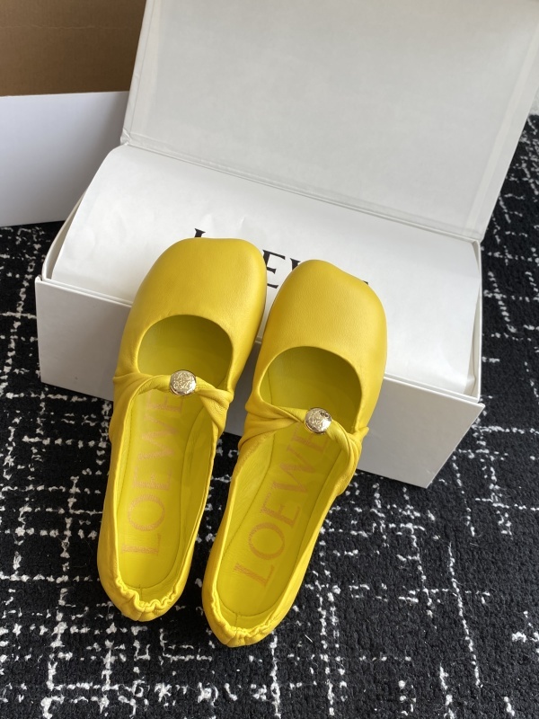 Loewe Pebble Ballerinas