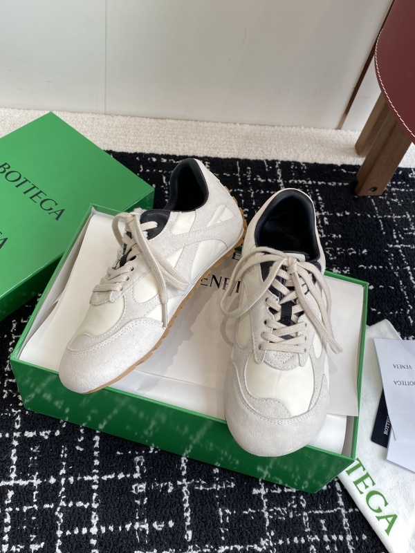 Bottega Veneta Orbit Flash Suede Sneakers