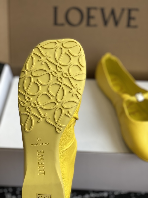 Loewe Pebble Ballerinas