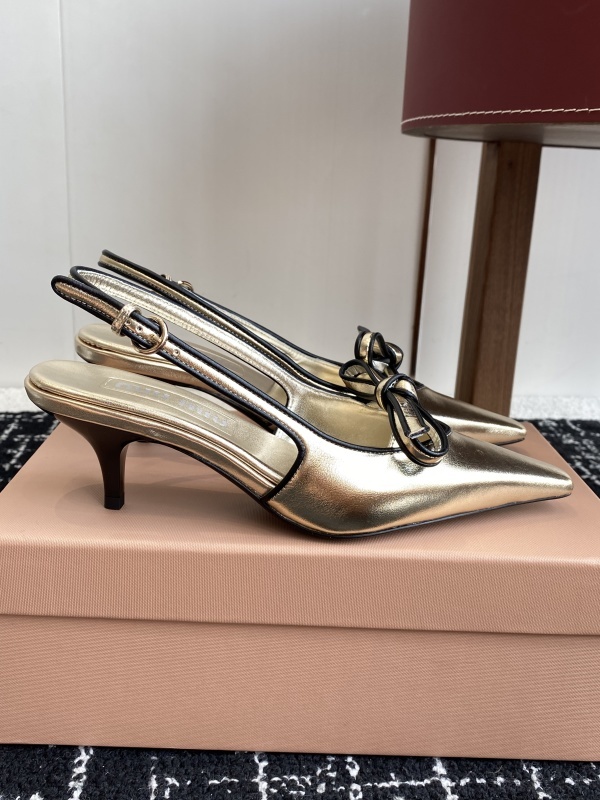 Miu Miu Patent Leather High Heel Pumps Shoes