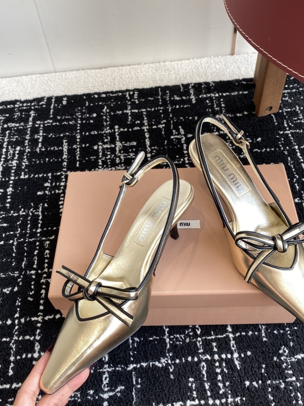 Miu Miu Patent Leather High Heel Pumps Shoes